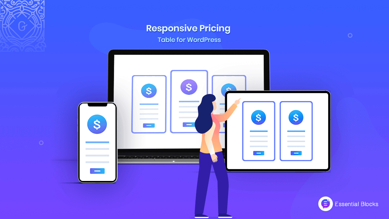 responsive pricing table 