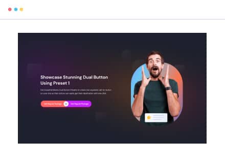 Dual Button | Essential Gutenberg Blocks for WordPress