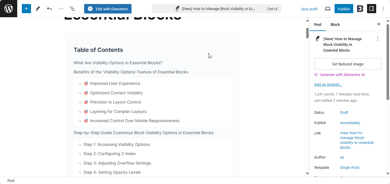 EB Table Of Contents 