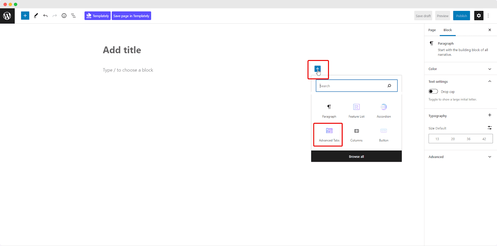 EB Advanced Tabs