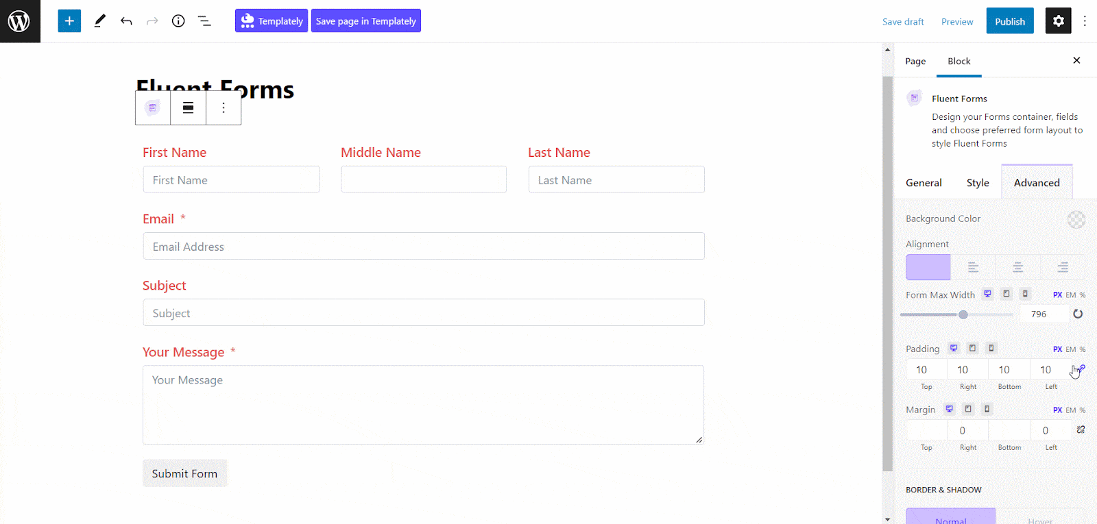 EB Fluent Forms