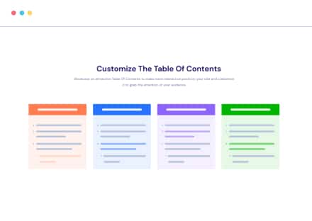 Table Of Contents