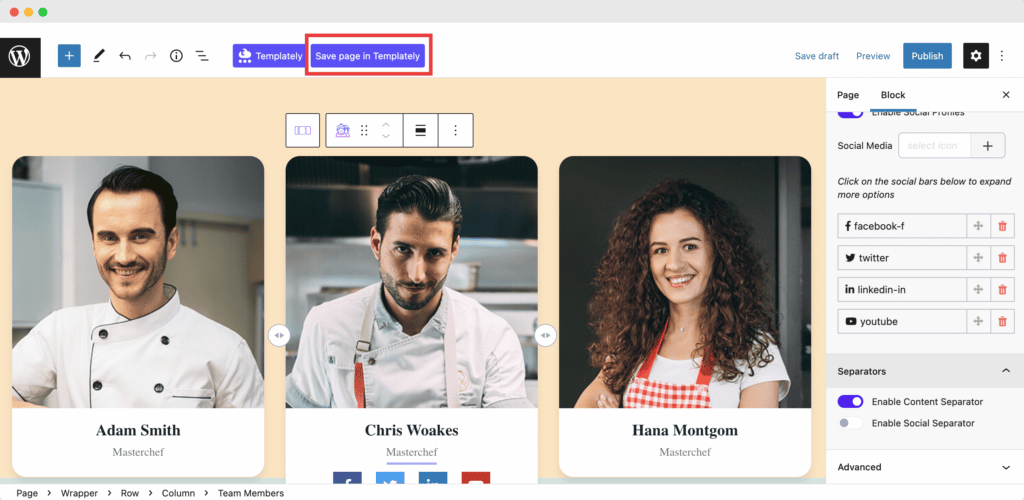 cooking website