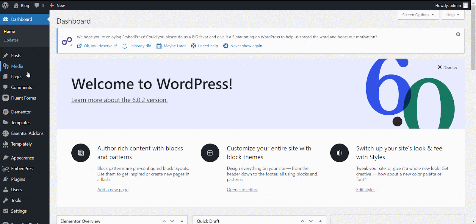 Web Page In Gutenberg