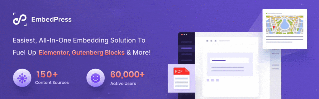 How To Embed Any Content In Gutenberg With EmbedPress?