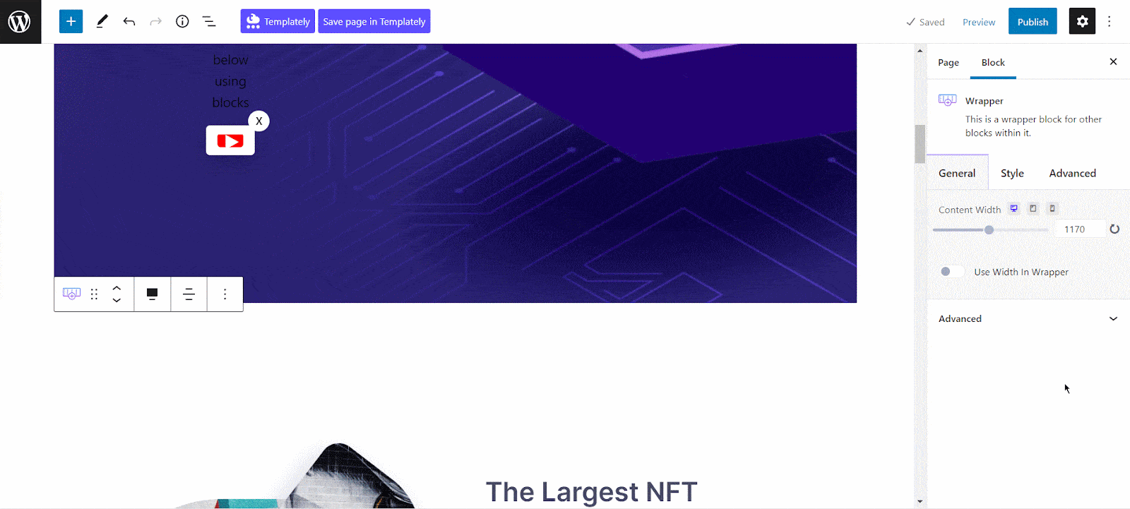 NFT Website Template