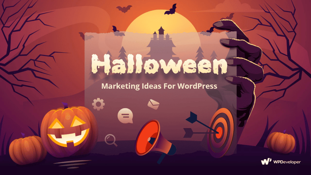 Halloween website template