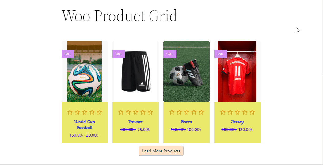 EB Woo Product Grid