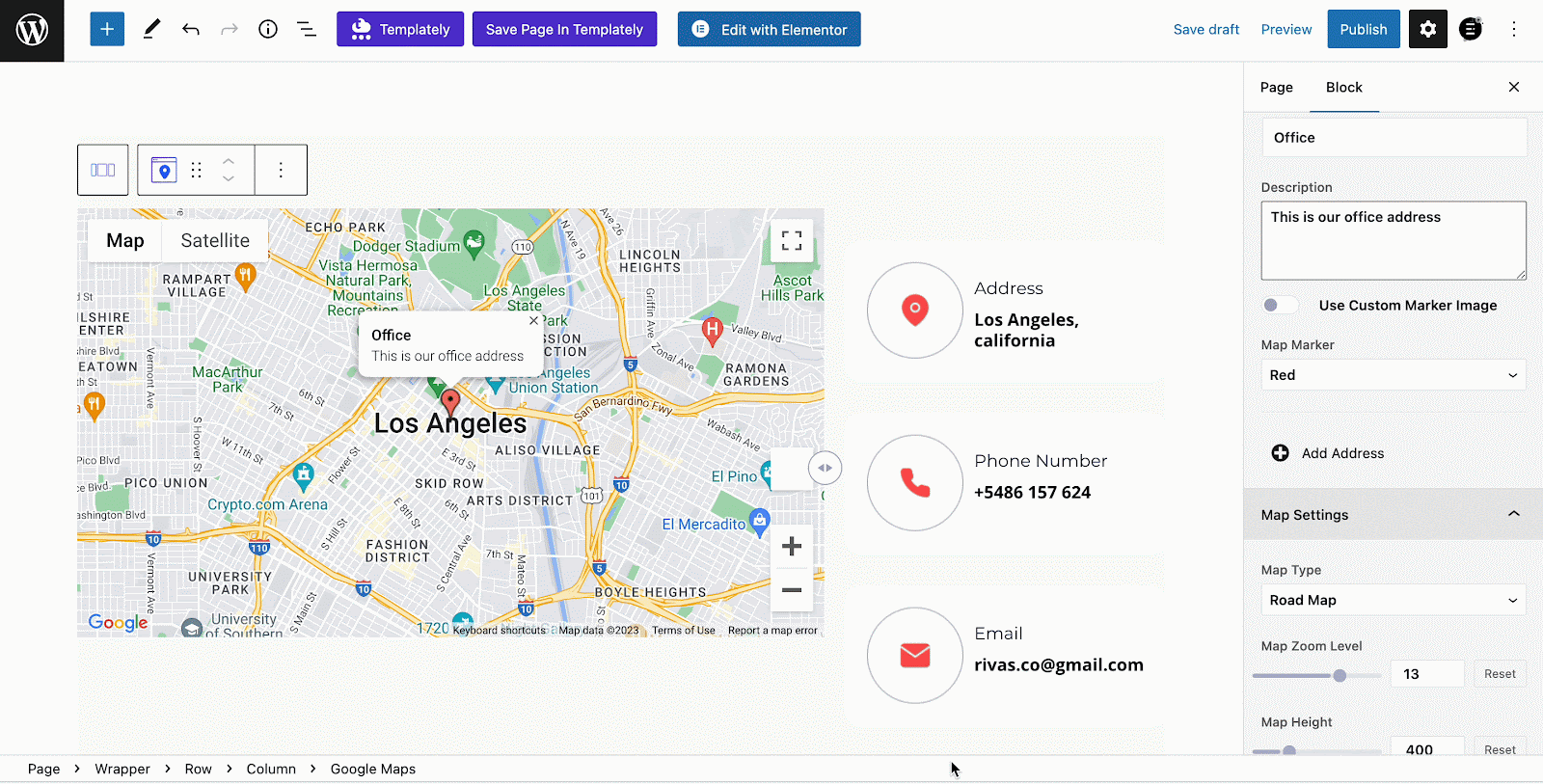 Show Google Maps On WordPress