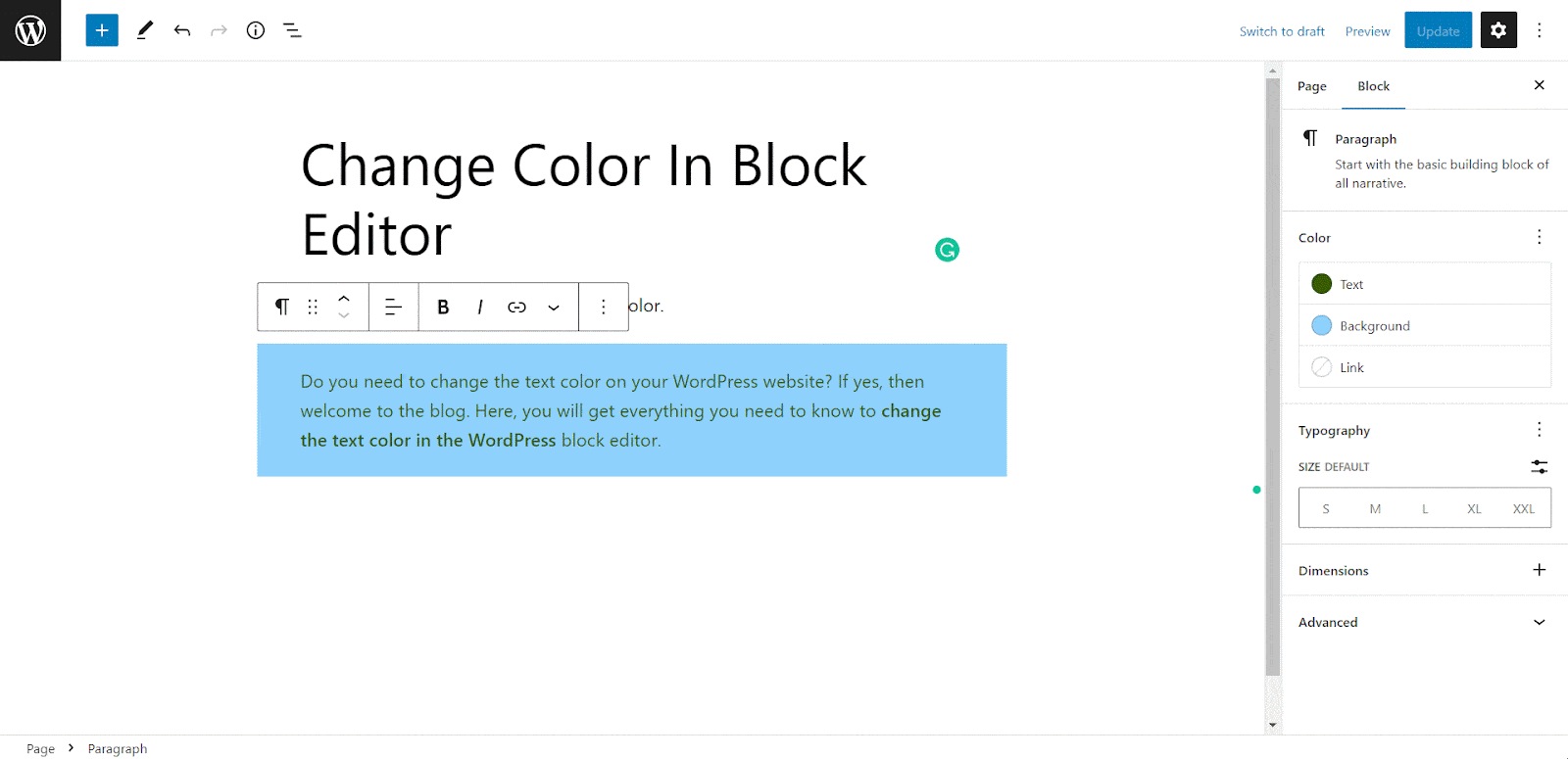 How to Change the Text Color in WordPress (4 Easy Methods)