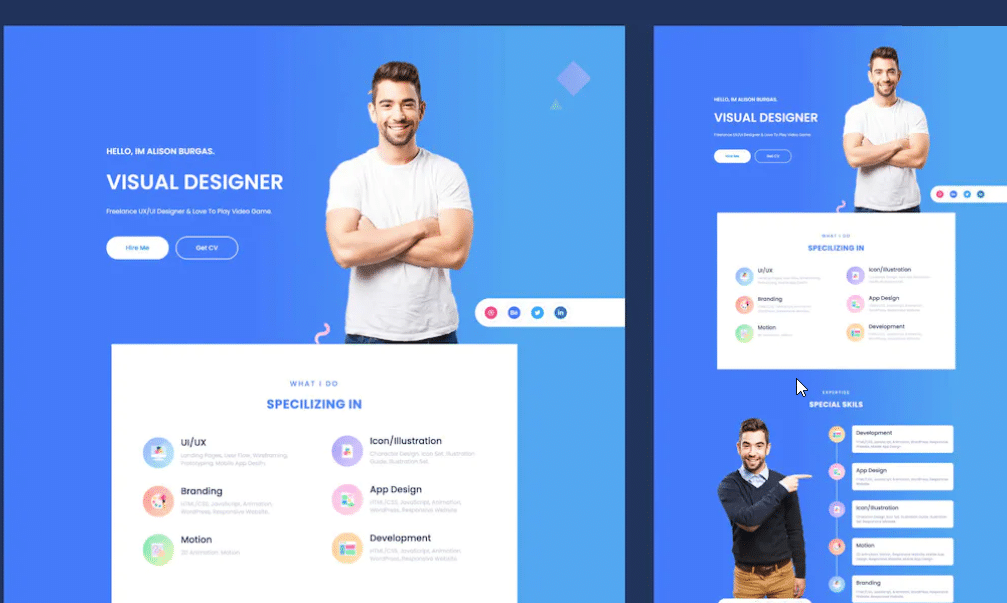 Personal Website Template