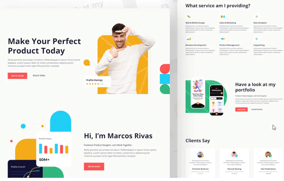 Personal Website Template