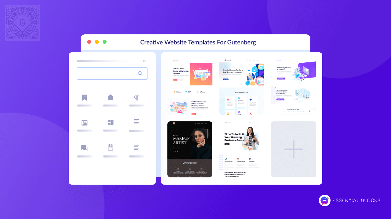 creative website templates