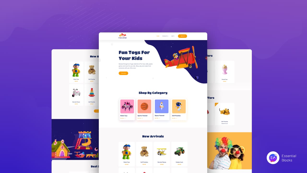 How To Create An Online Toy Store With Gutenberg Ready Template