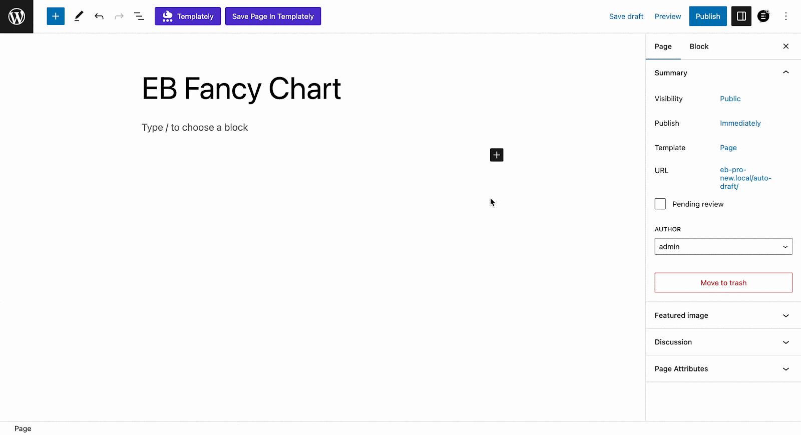 EB Fancy Chart