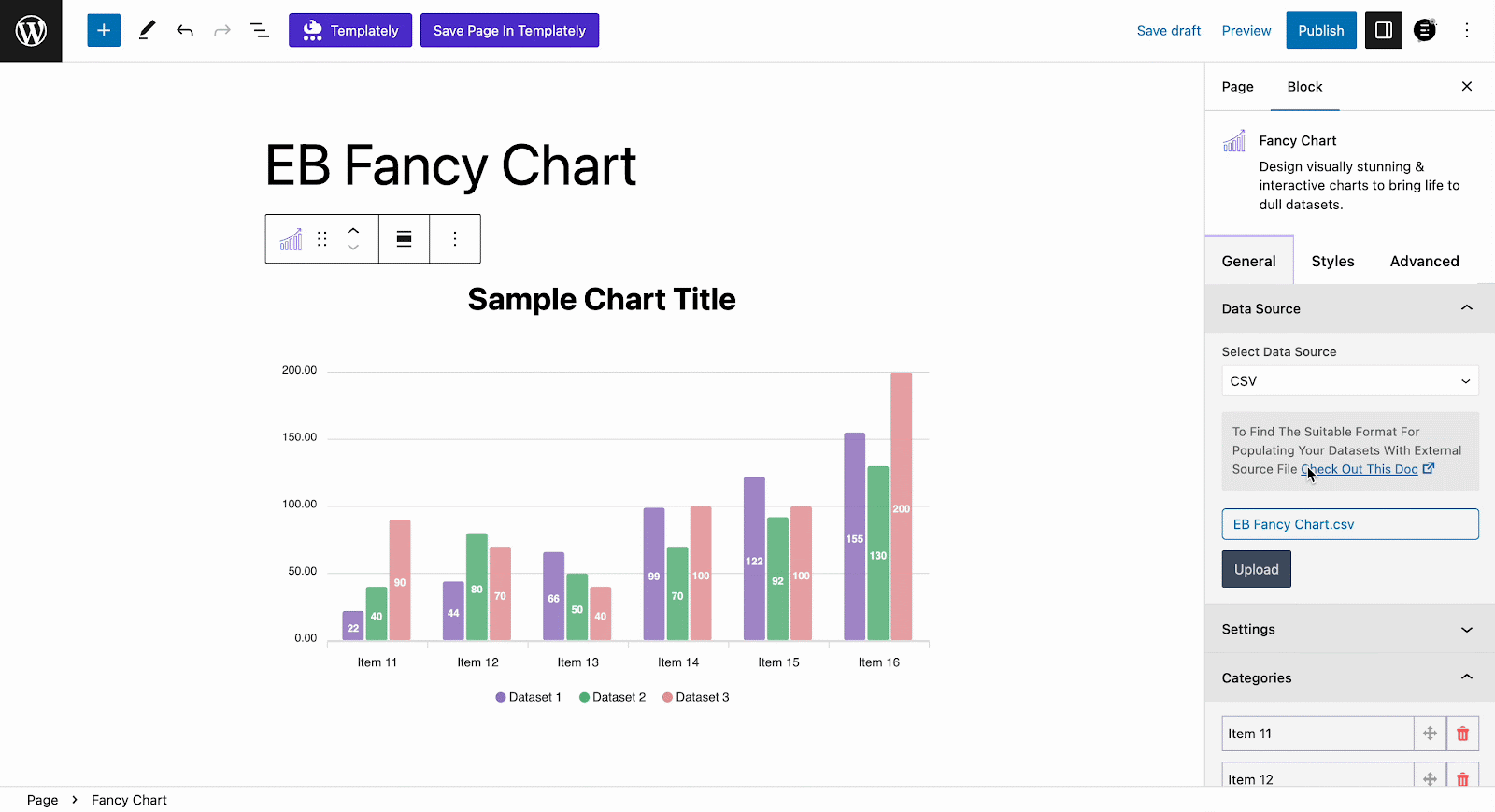 EB Fancy Chart