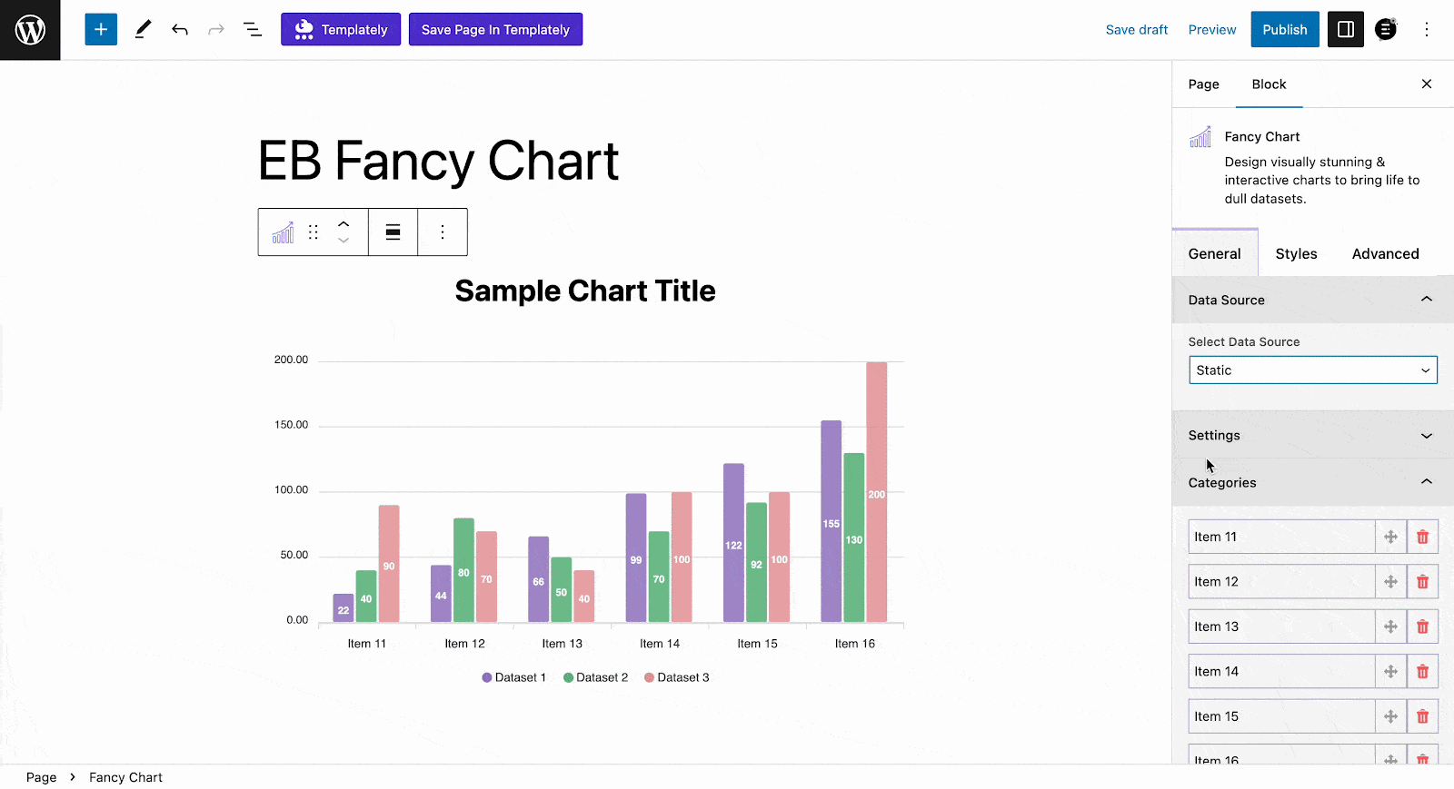 Prepare Data For EB Fancy Chart
