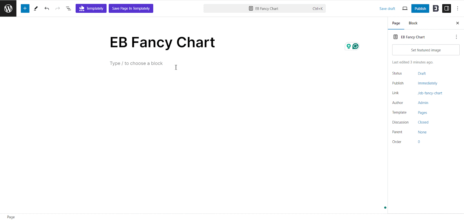 EB Fancy Chart