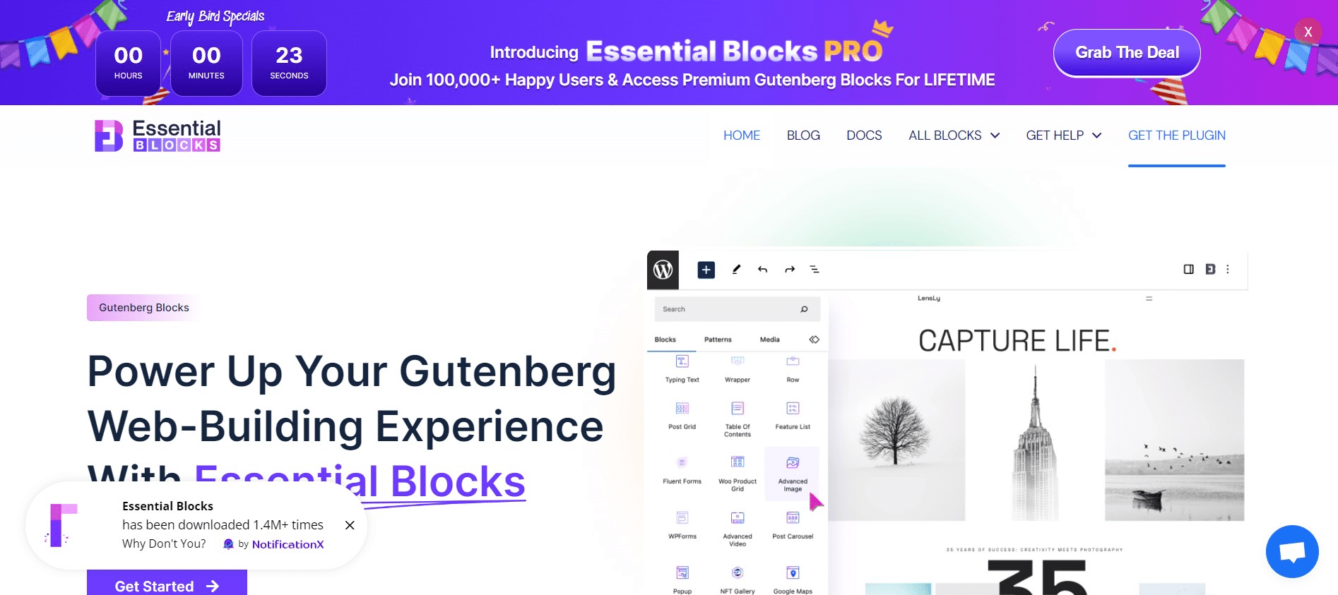 Gutenberg Block Plugin Deals