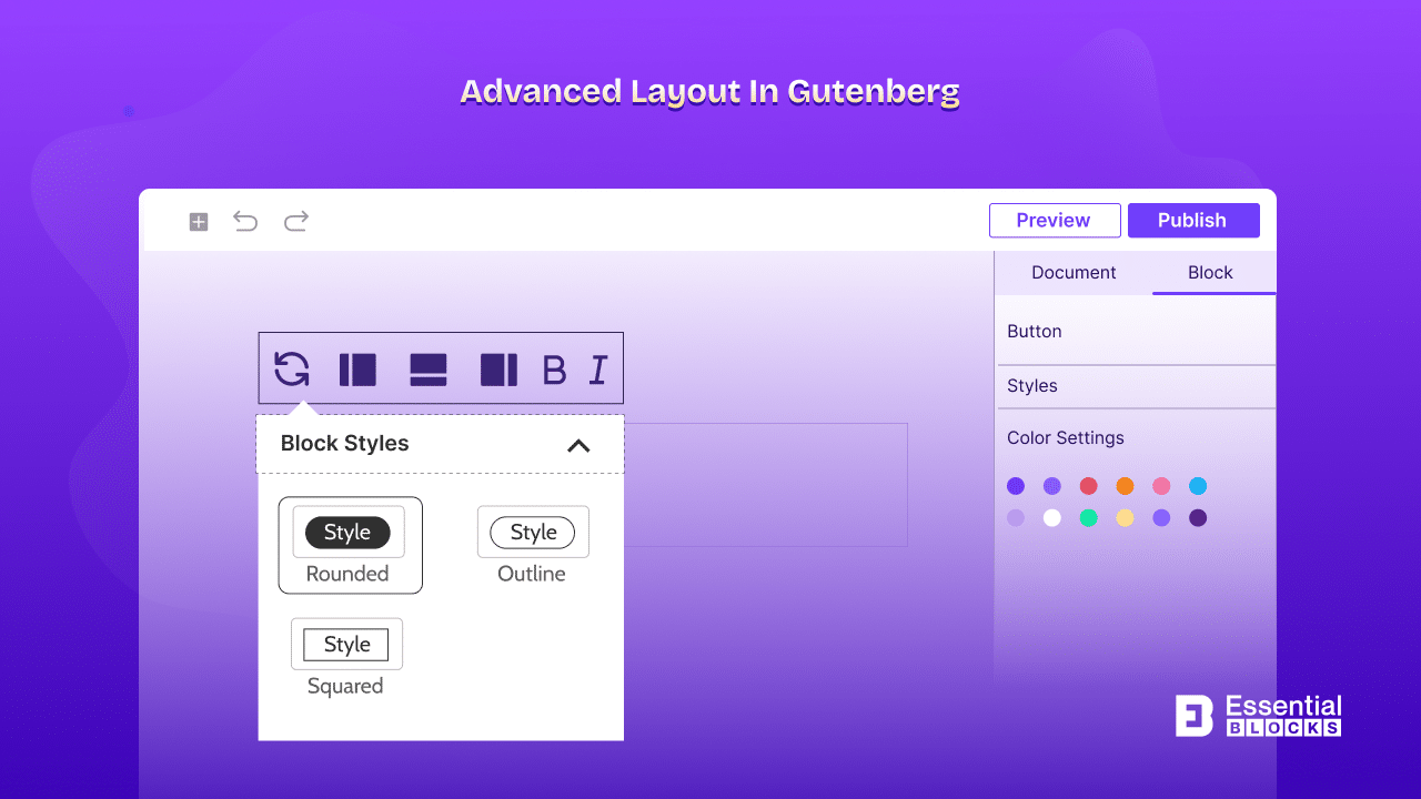 Advanced Layouts