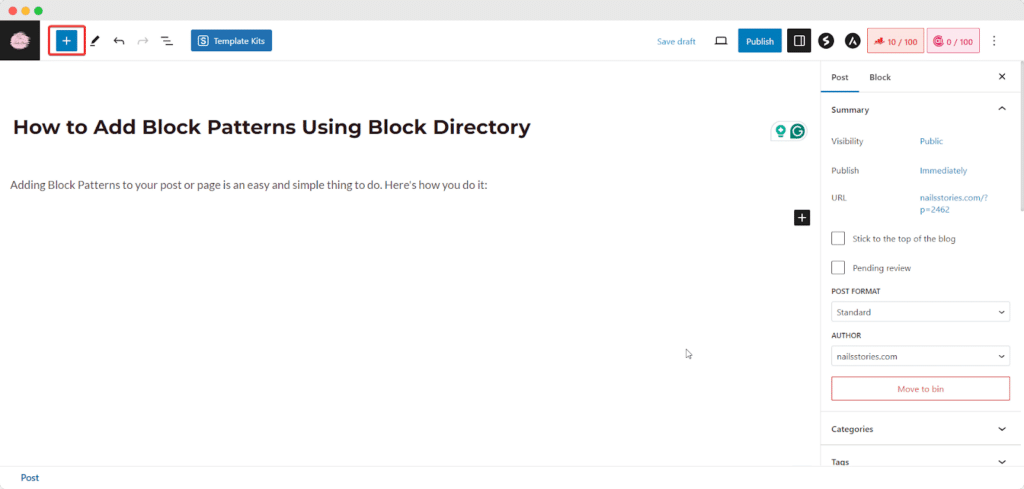 How to Add Blocks Using the Block Directory | Essential Blocks