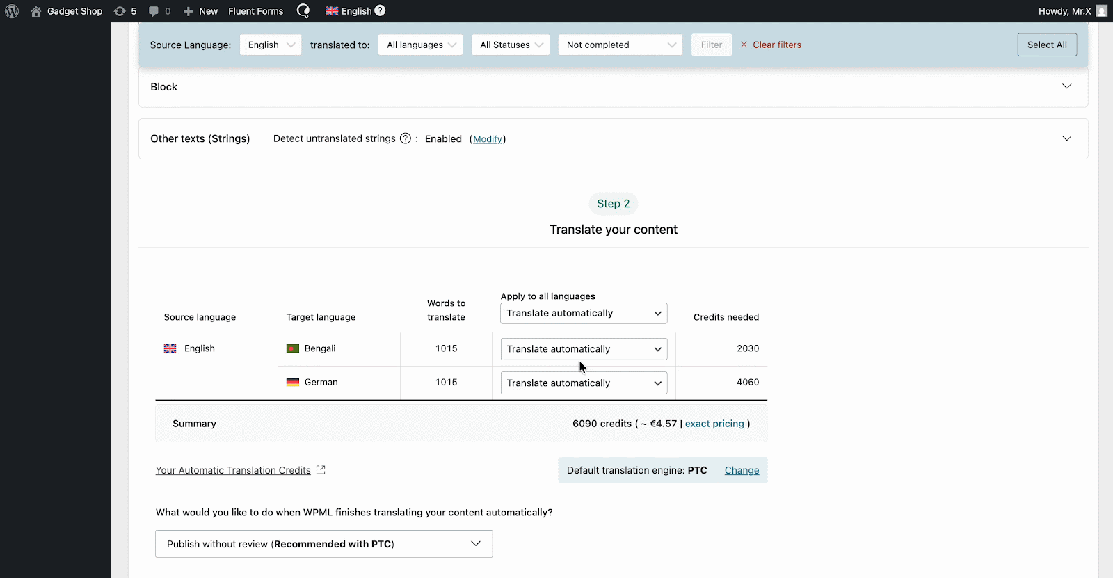 How to Translate Essential Blocks for Gutenberg Pages with WPML 10 How to Configure WPML Plugin Settings