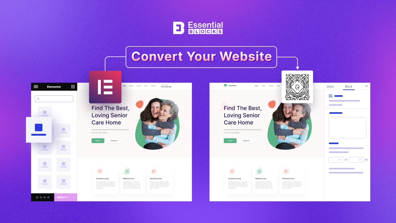 [Ultimate Guide] How to Convert Elementor to Gutenberg + PRO Tips