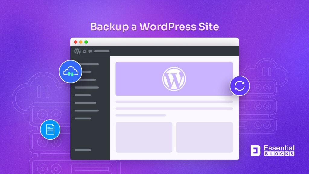 How to Backup WordPress Site