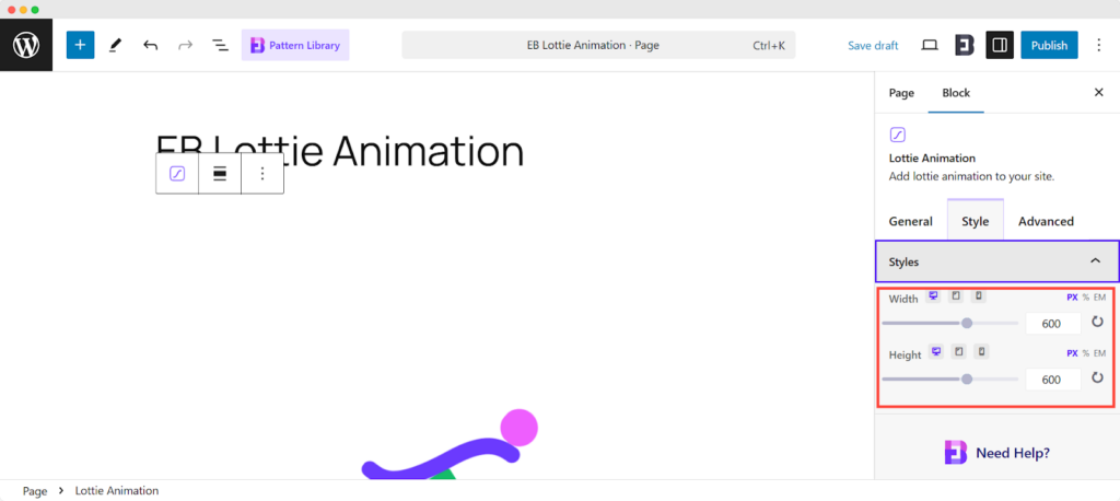 EB Lottie Animation | Essential Blocks