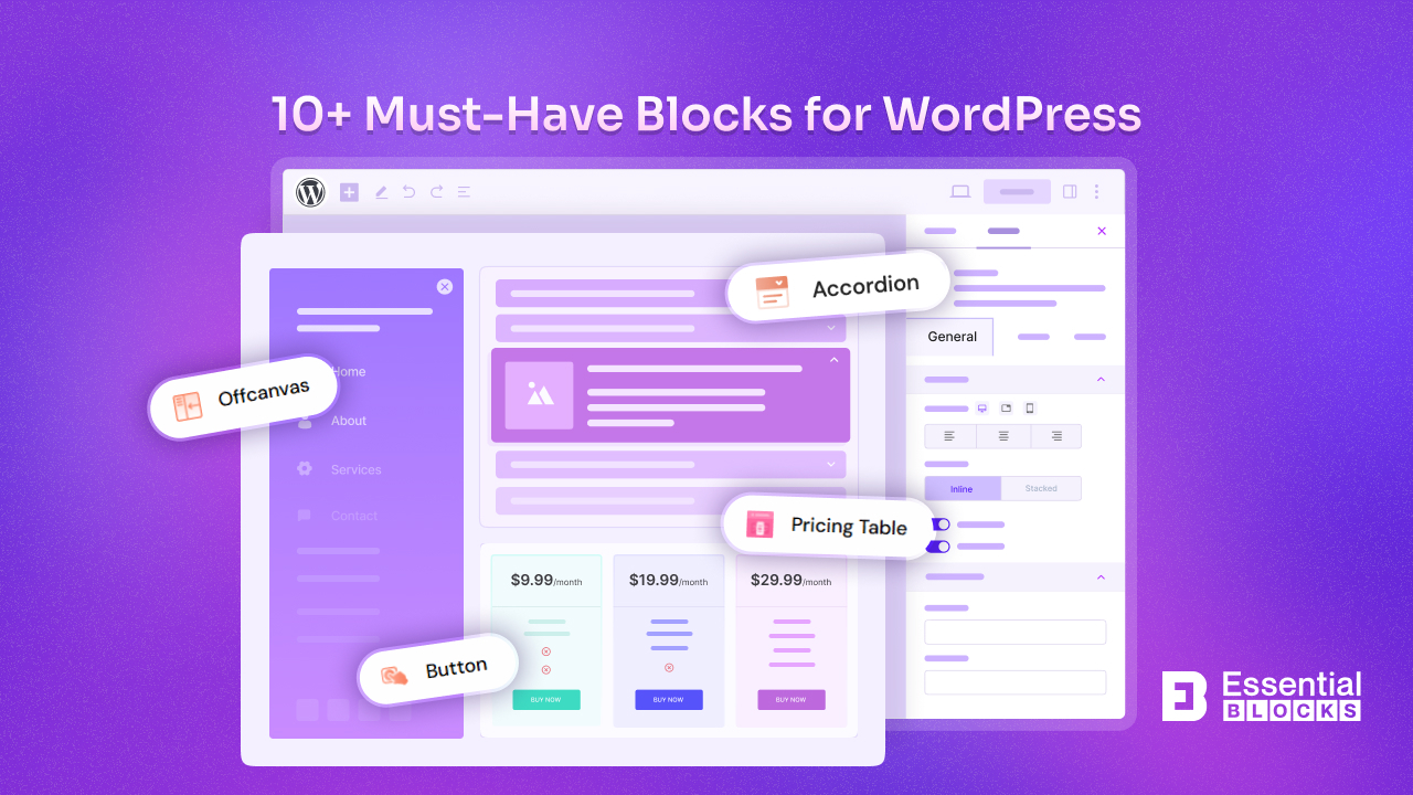 10+ Most Popular Must-Have Blocks for Your WordPress Site in 2025