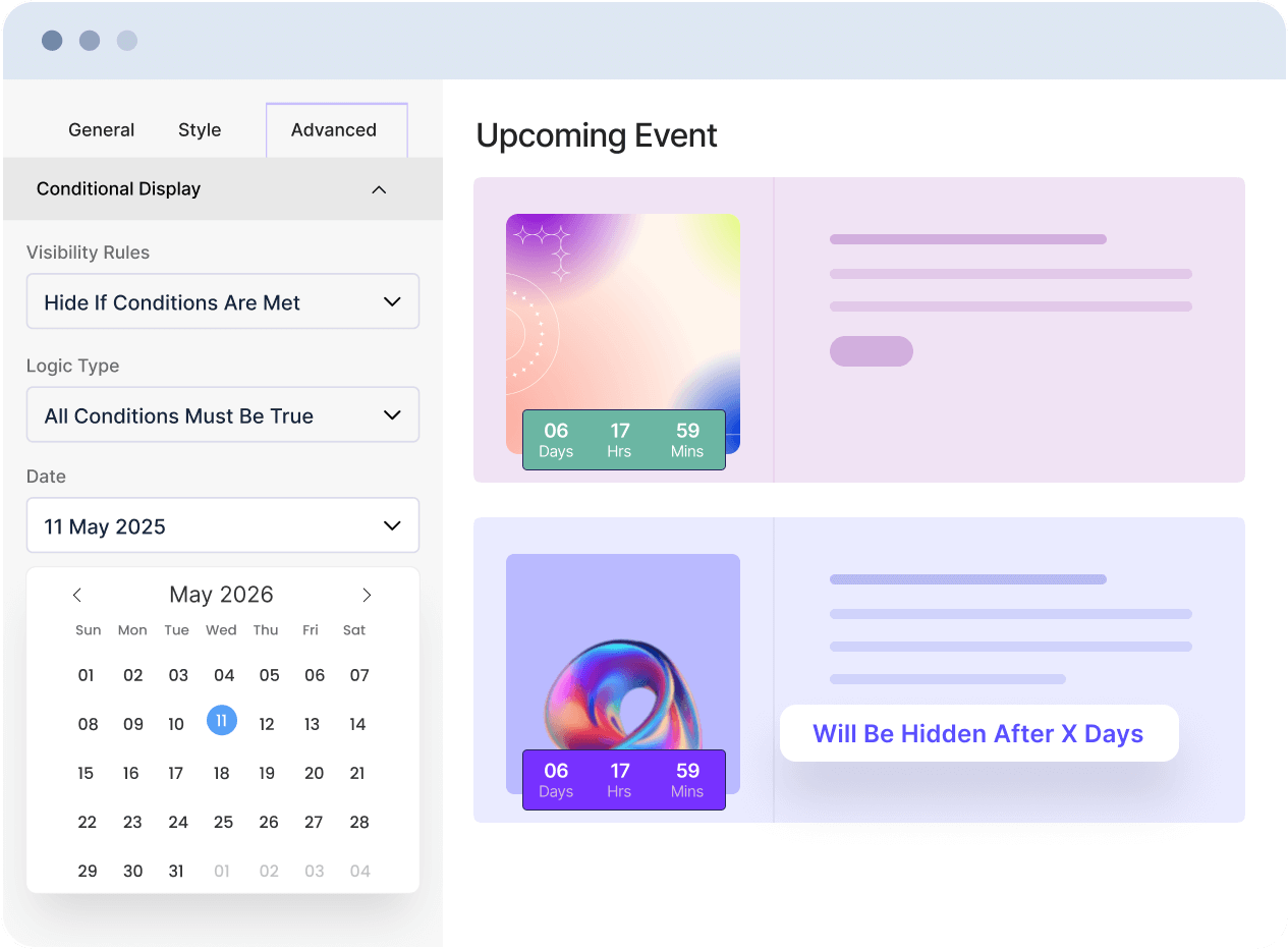 Conditional Display