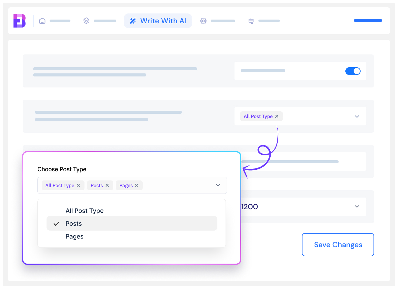 Write With AI