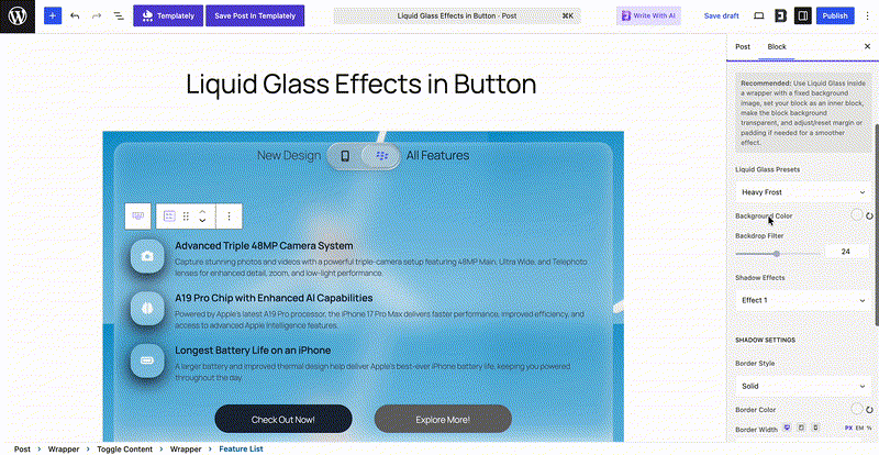 EB Liquid Glass Effect 12 Liquid Glass Effect Icon Customization