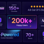 Essential Blocks New Milestone: Elevating Web Design Flow for 200k+ WordPress Websites