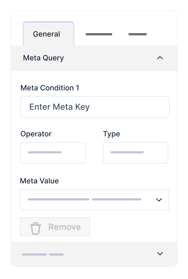 Query Loop Builder