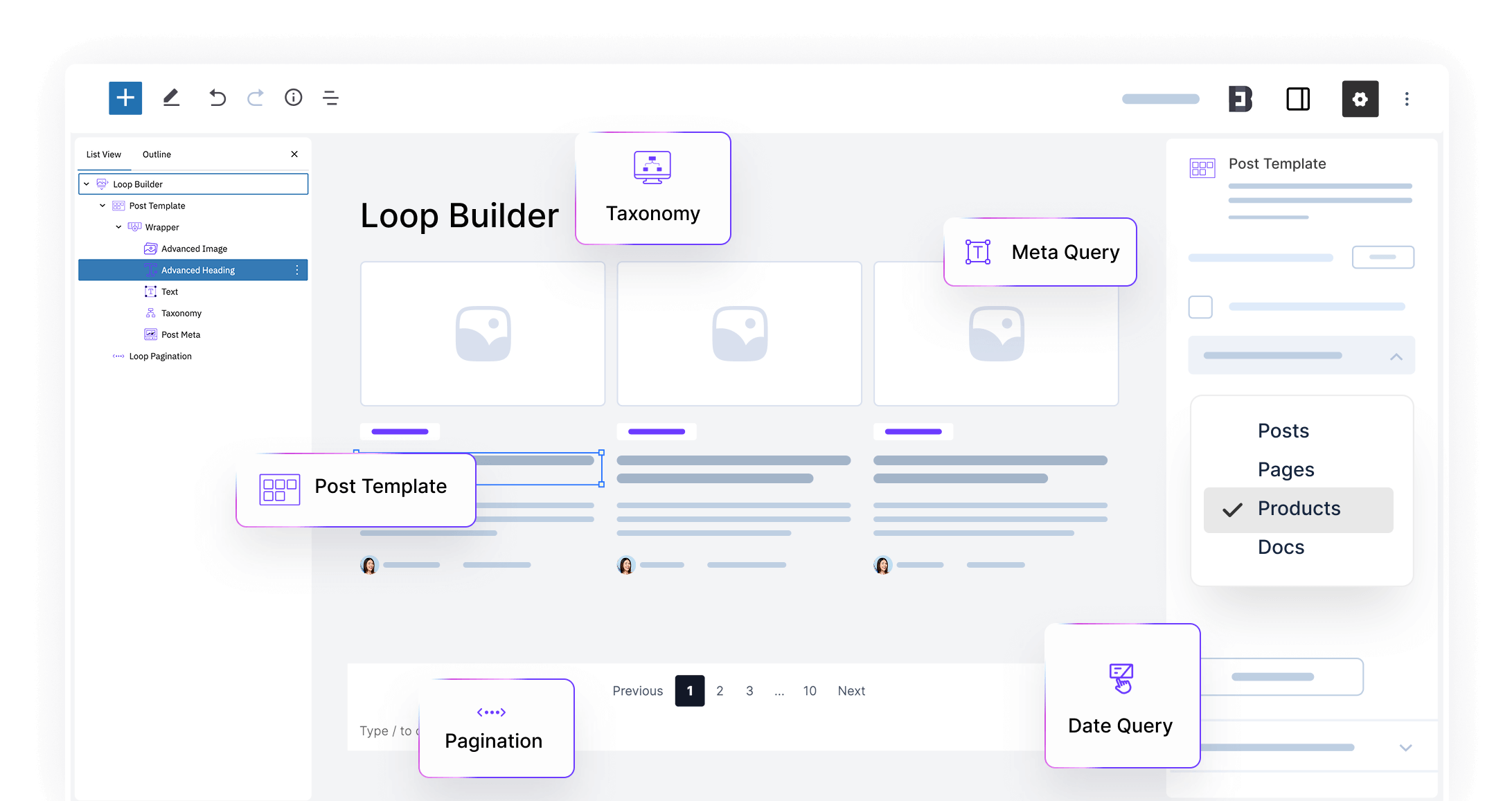 Query Loop Builder