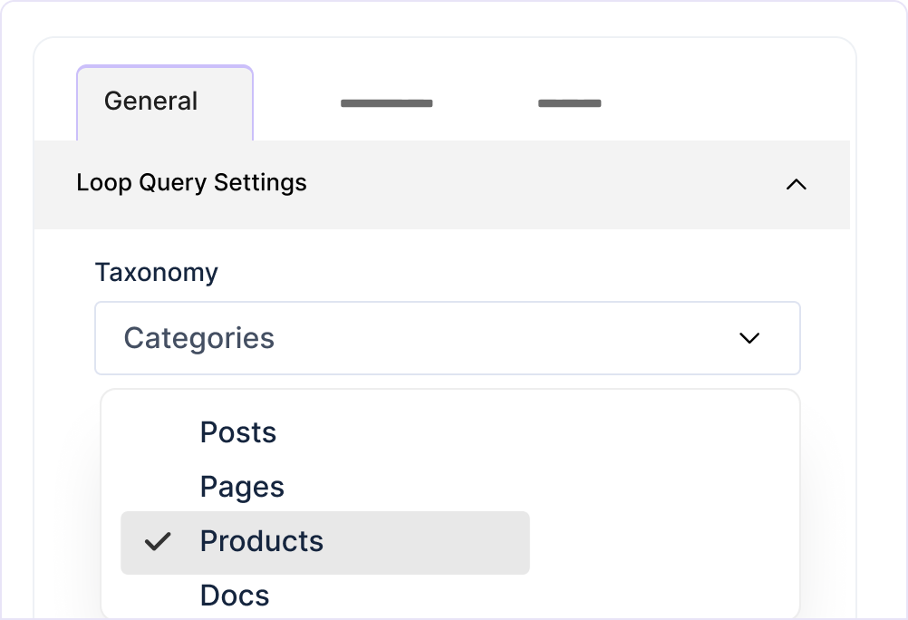 Query Loop Builder