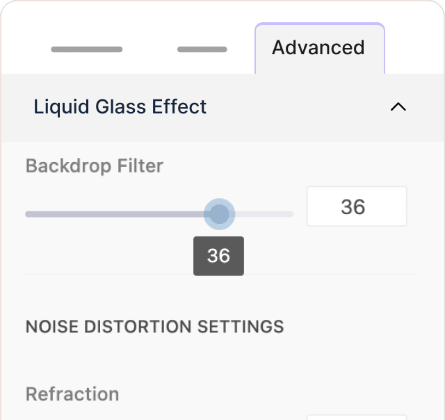 Liquid Glass Effect