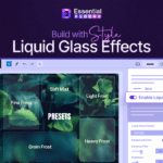 How to Design Your Gutenberg Website with Liquid Glass Effect in Minutes