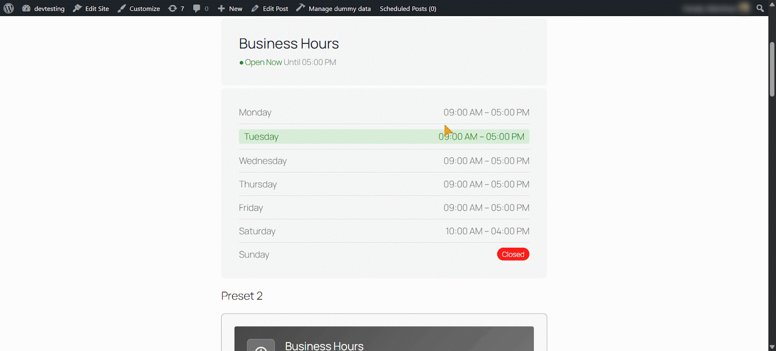 EB Business Hours 3 EB Business Hours