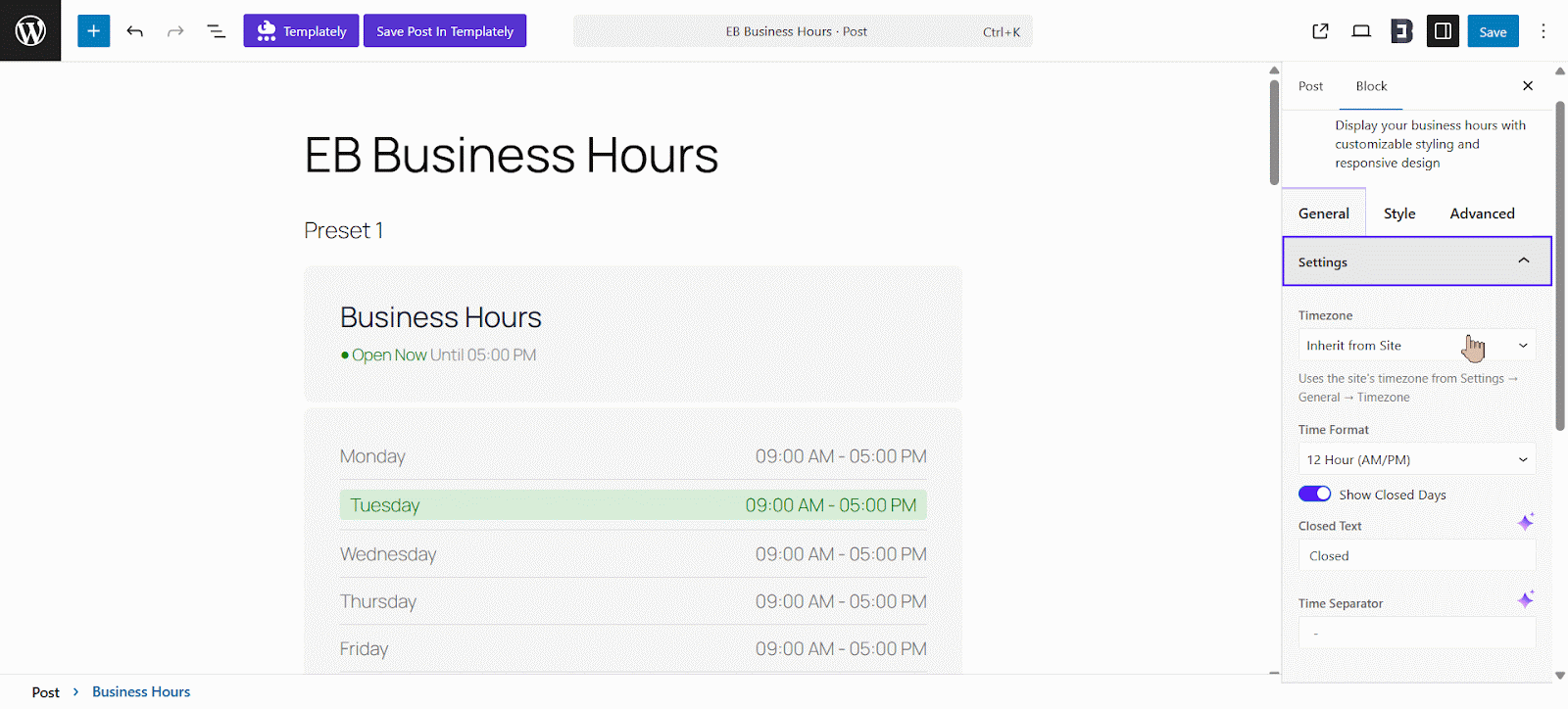 EB Business Hours 5 EB Business Hours