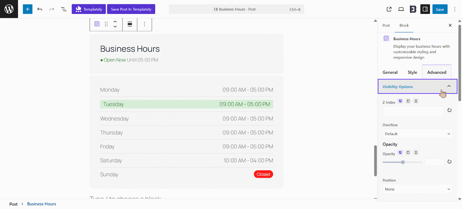 EB Business Hours 6 EB Business Hours