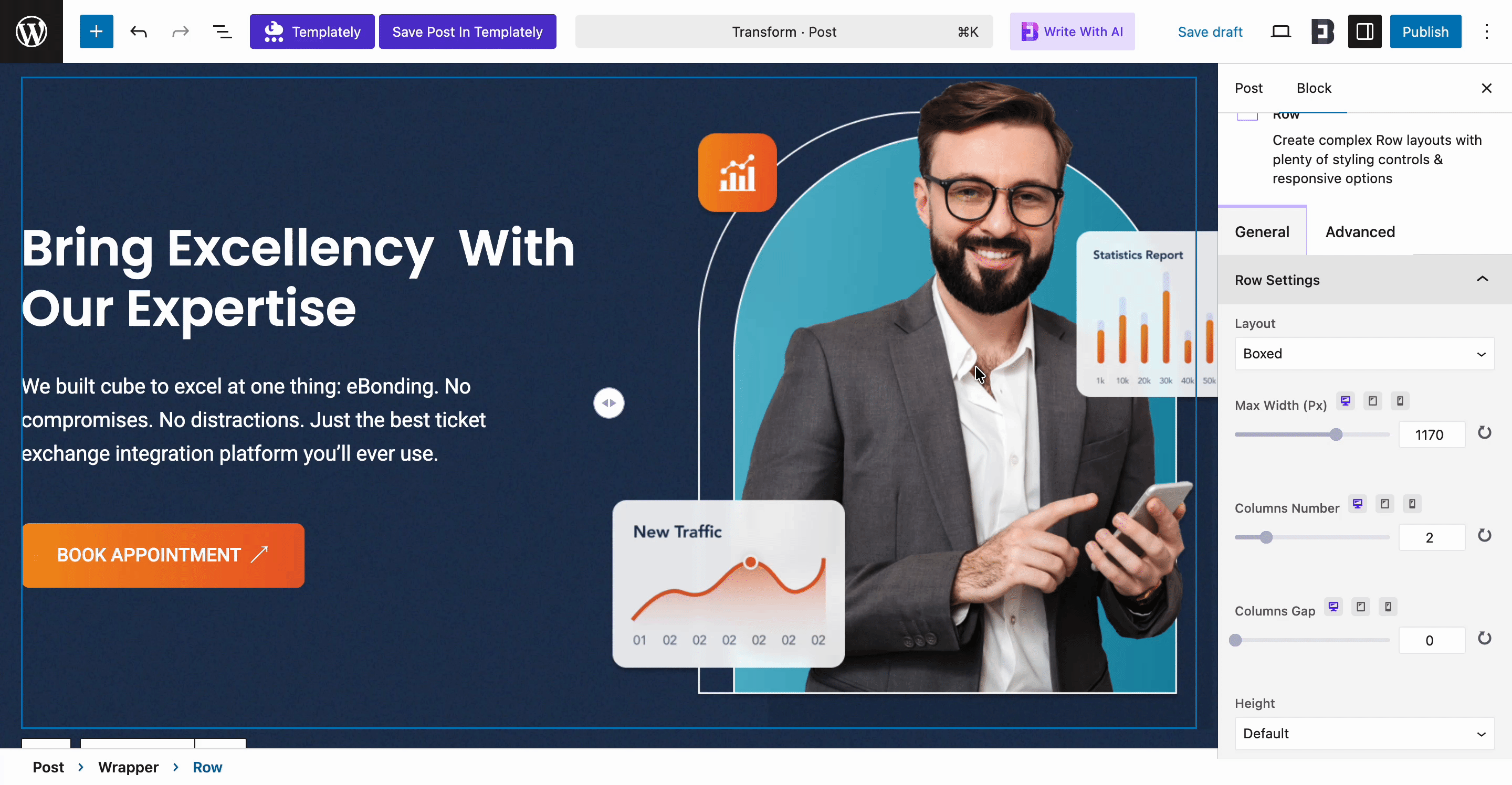 Enable EB Transform feature in Essential Blocks