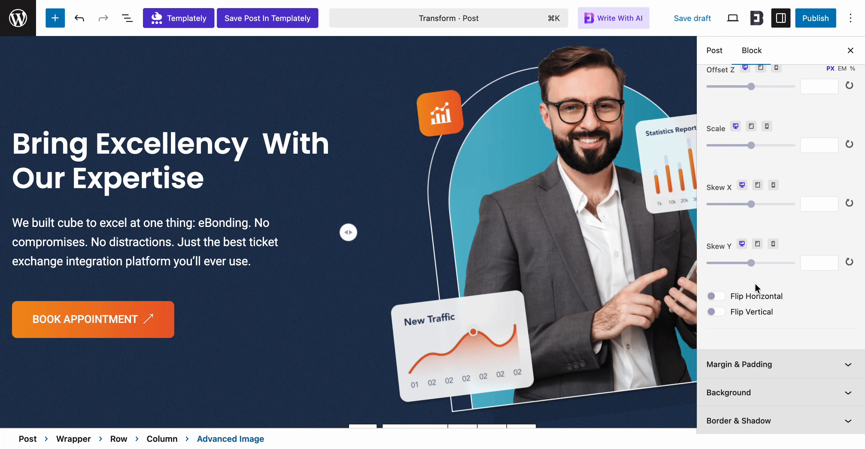 Flip horizontal and vertical 