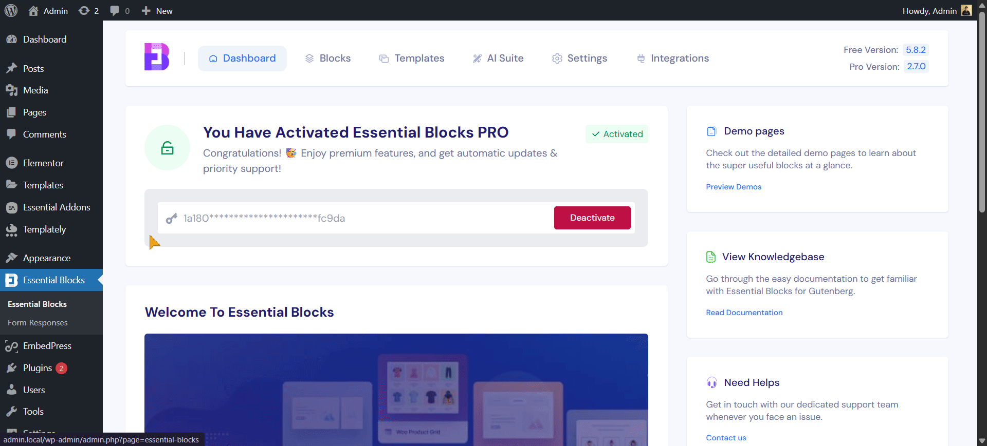 How to Add an Image Hotspot Block on a Gutenberg Website 4 Activate Image Hotspot