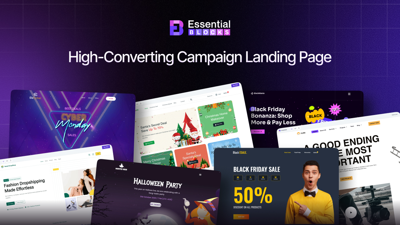 Create High-Converting Campaign Landing Page with Gutenberg — Tools & Templates 1 Create High-Converting Campaign Landing Page with Gutenberg — Tools & Templates