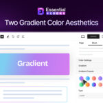 [Guide] Two Gradient Color Aesthetics in Modern WordPress Website Design