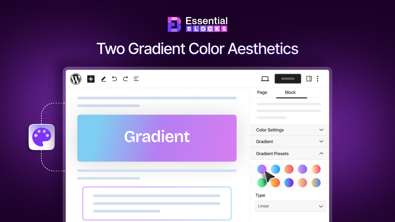 [Guide] Two Gradient Color Aesthetics in Modern WordPress Website Design