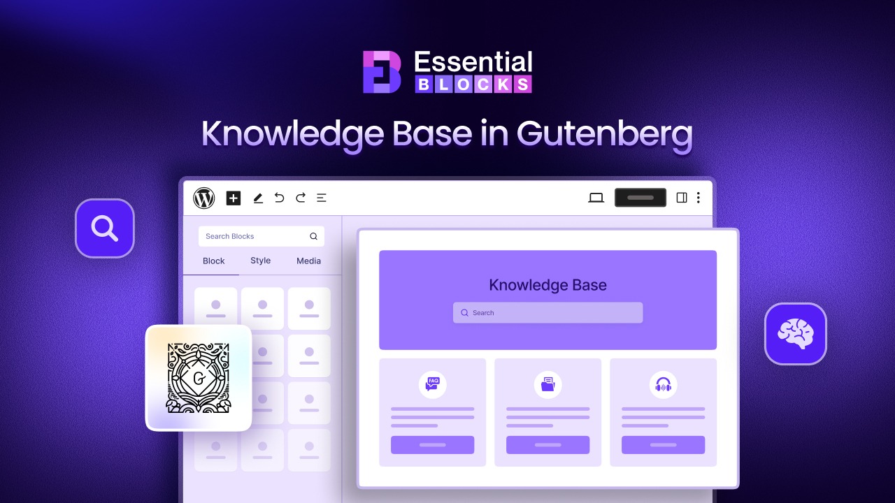 How to Create a Knowledge Base in Gutenberg Website 1 How to Create a Knowledge Base in Gutenberg Website