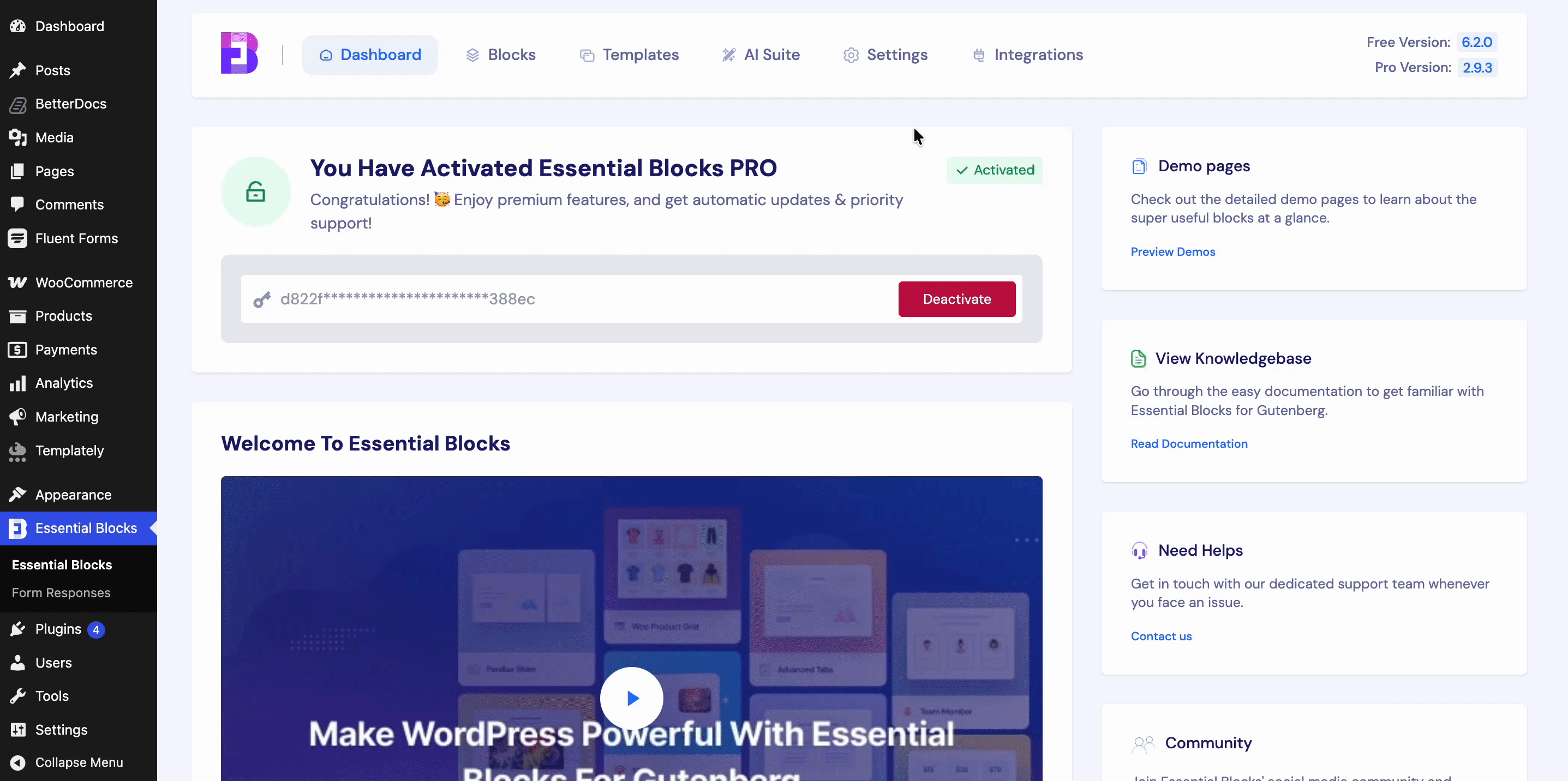 How to Configure Block Pattern in Essential Blocks 1 Enable Block Pattern